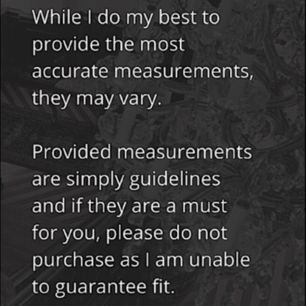 *IMPORTANT DISCLAIMER *